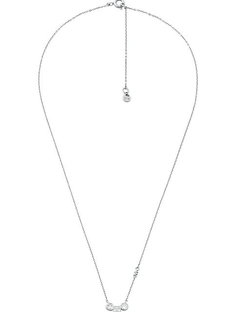 Michael Kors naszyjnik i kolczyki srebrne MKC1767SET