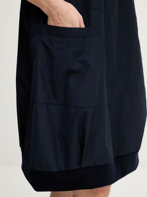 Joseph Ribkoff sukienka kolor granatowy mini rozkloszowana 173444