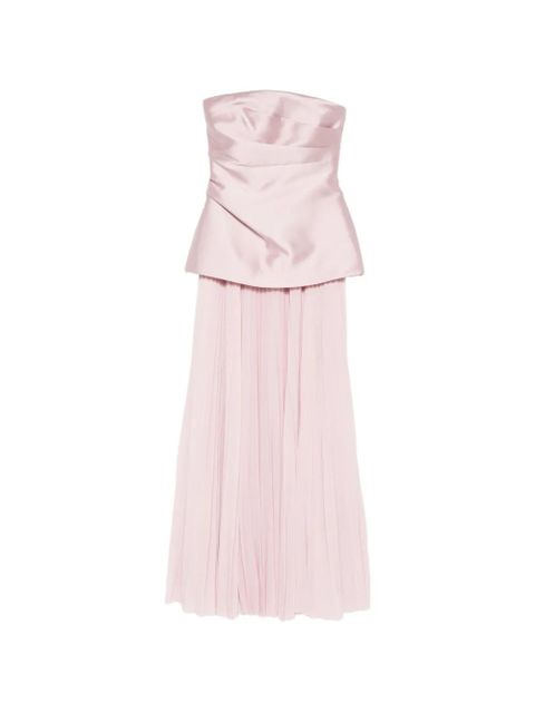 Solace London Claudette pleated maxi dress - Pink - zdjęcie produktu nr 1