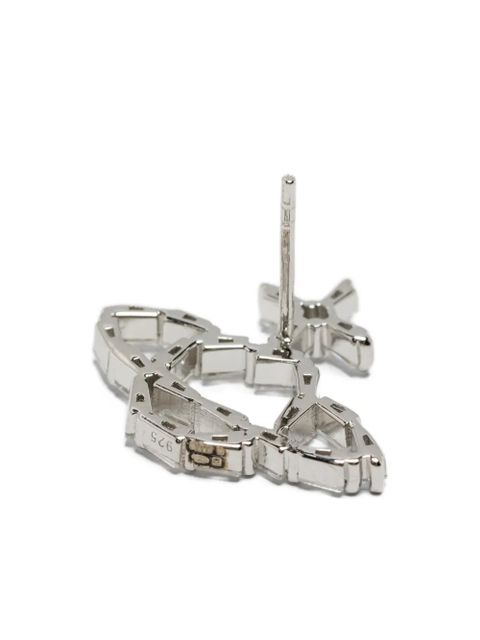 Vivienne Westwood Orb-logo earrings - Silver