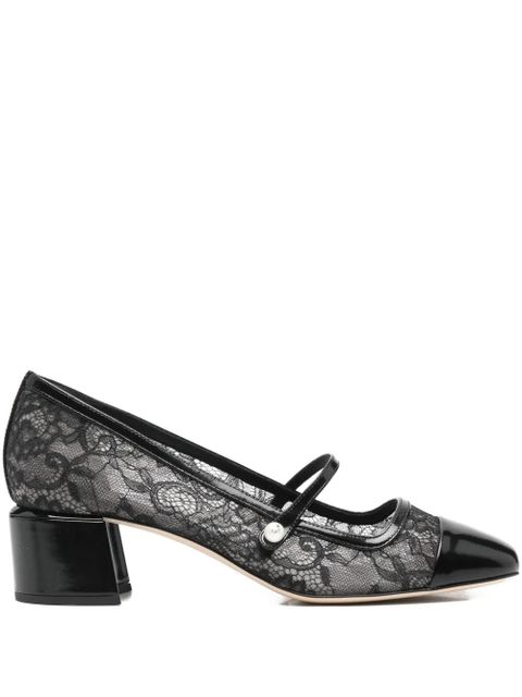 Jimmy Choo Elisa mesh pumps - Black - zdjęcie produktu nr 1