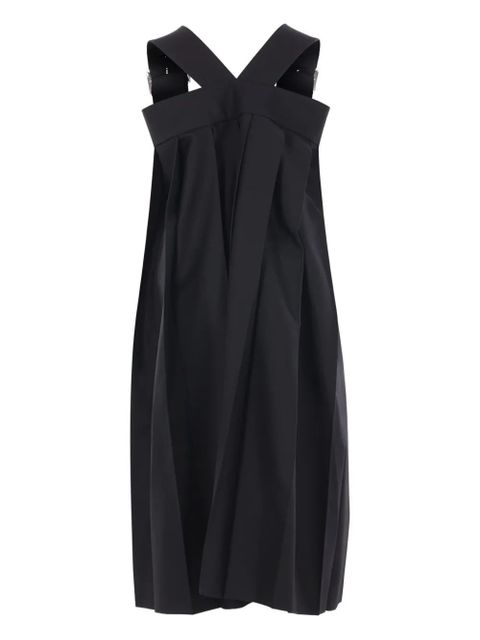 Comme Des Garçons pleated buckled dress - Black - zdjęcie produktu nr 2