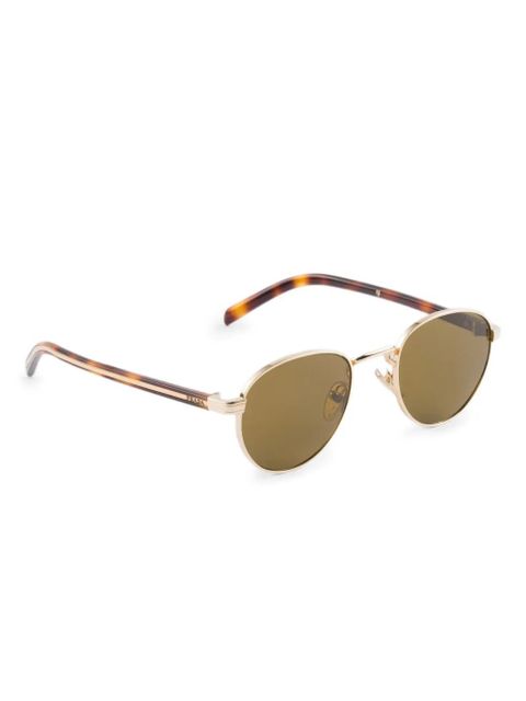 Prada Eyewear round-frame sunglasses - Gold - zdjęcie produktu nr 2
