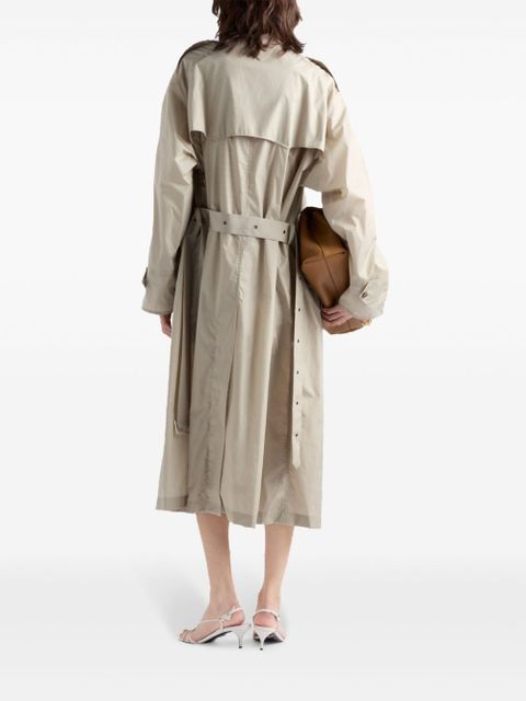 Prada Light trench coat - Neutrals