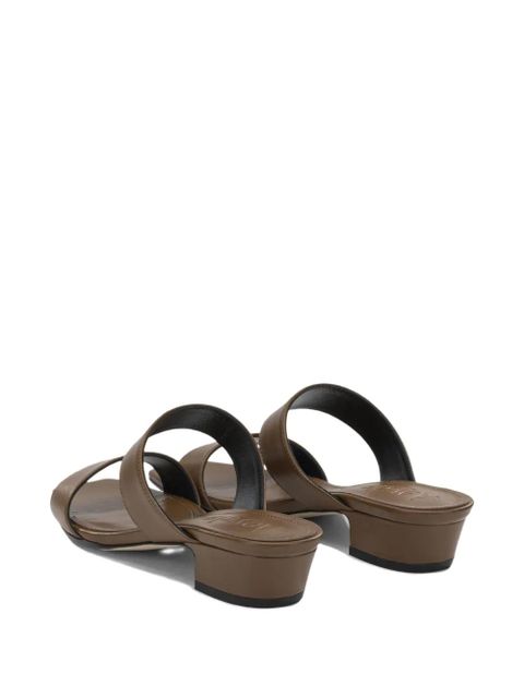Aeyde Kemi square-toe sandals - Brown