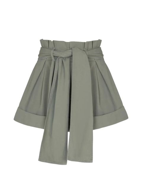 Balmain self-tie shorts - Green - zdjęcie produktu nr 1