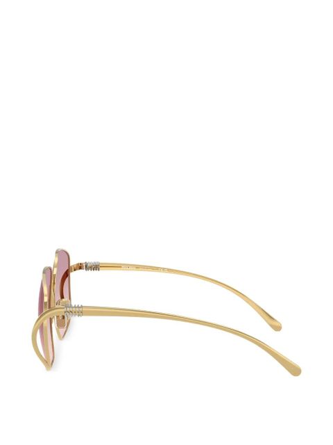 Miu Miu Eyewear square-frame sunglasses - Gold