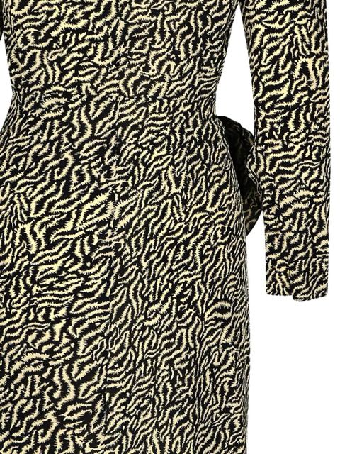 ISABEL MARANT Dulce patterned mini dress - Black