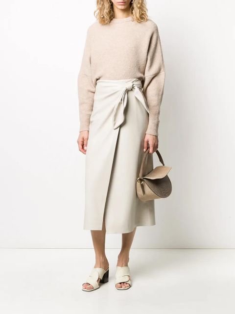 Nanushka long-sleeve fitted jumper - Neutrals - zdjęcie produktu nr 2