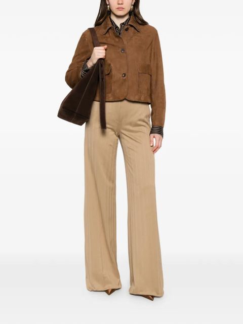 Max Mara Mxmoliato palazzo pants - Neutrals - zdjęcie produktu nr 2
