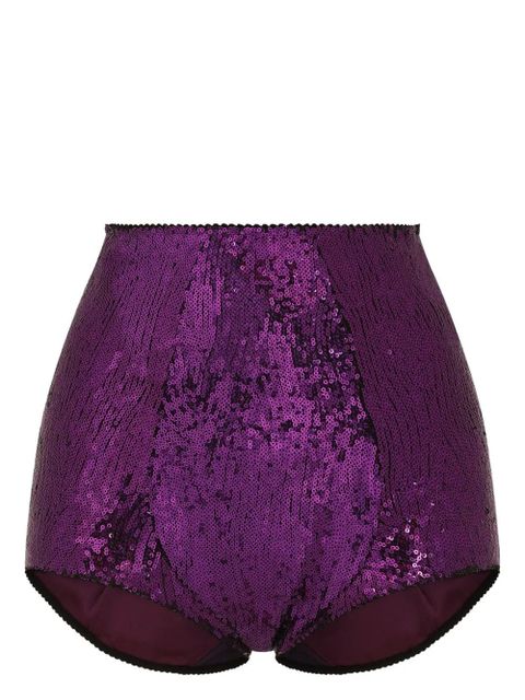 Dolce & Gabbana sequined briefs - Pink - zdjęcie produktu nr 1