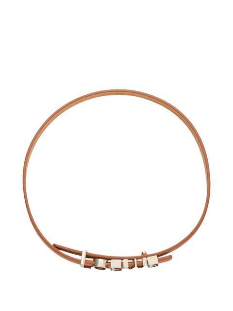 LOEWE leather bracelet - Brown - zdjęcie produktu nr 2