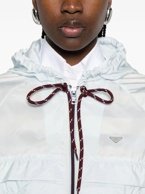 Prada hooded jacket - Blue
