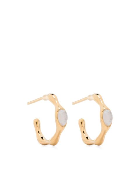 Missoma Magma 18kt recycled gold vermeil hoop earrings - zdjęcie produktu nr 1
