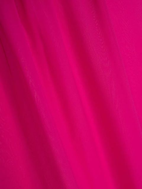 PINKO sheer rectangle-shape scarf - Purple