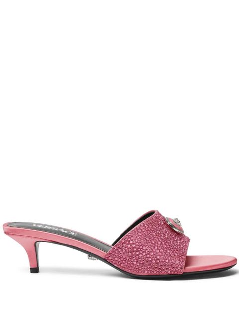 Versace 45mm Alia crystal-embellished mules - Pink - zdjęcie produktu nr 1