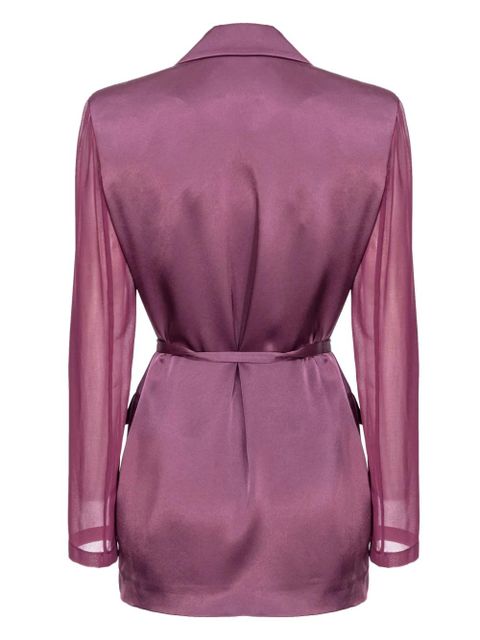 PINKO belted satin blazer - zdjęcie produktu nr 2