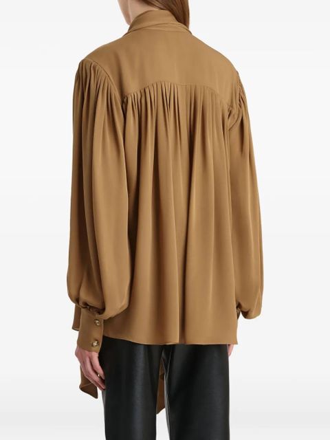 KHAITE Vali top - Brown