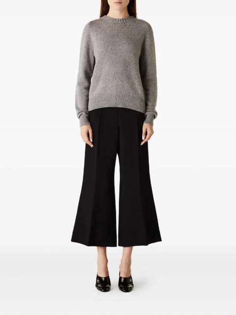 KHAITE Nera crew-neck cashmere sweater - Grey - zdjęcie produktu nr 2