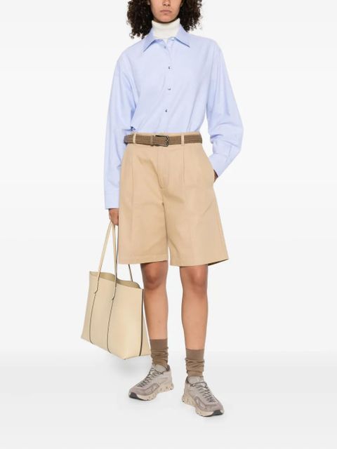 Moncler cotton button-fastening shirt - Blue - zdjęcie produktu nr 2