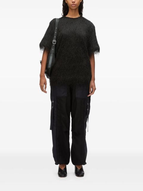 3.1 Phillip Lim fringed blouse - Black - zdjęcie produktu nr 2