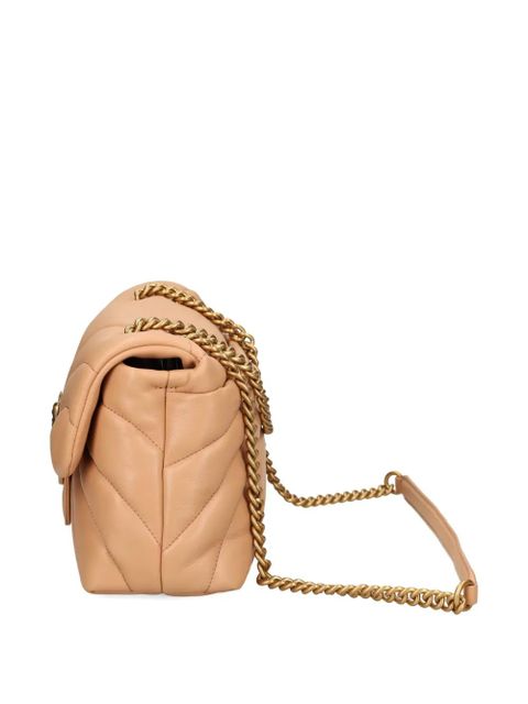 PINKO small Love Puff chain-strap shoulder bag - Neutrals