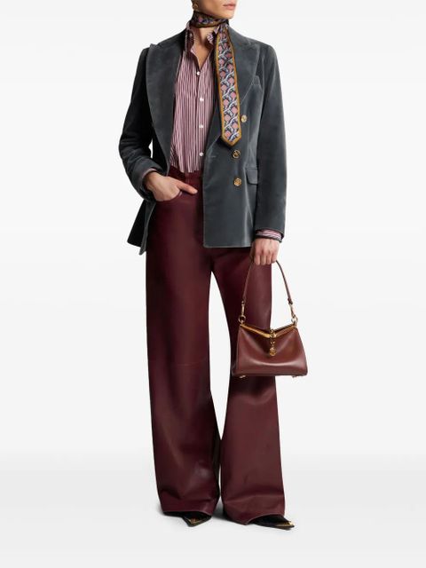 ETRO striped poplin shirt - Red - zdjęcie produktu nr 2