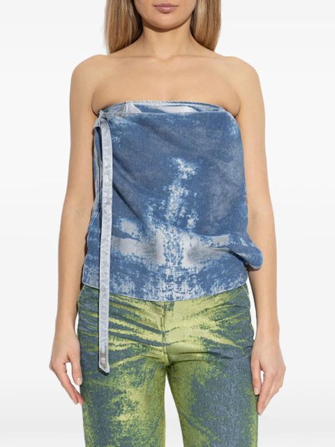 Diesel De-Sandie-Fsi tie-detail top - Blue