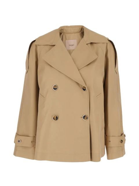 TWINSET double-breasted jacket - Neutrals - zdjęcie produktu nr 1