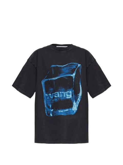 Alexander Wang Crystal Graphic T-shirt - Black - zdjęcie produktu nr 1
