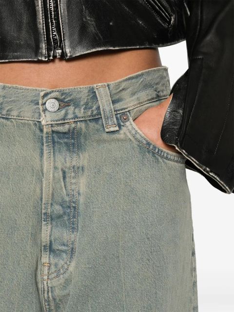 Acne Studios mid-rise wide-leg jeans - Blue