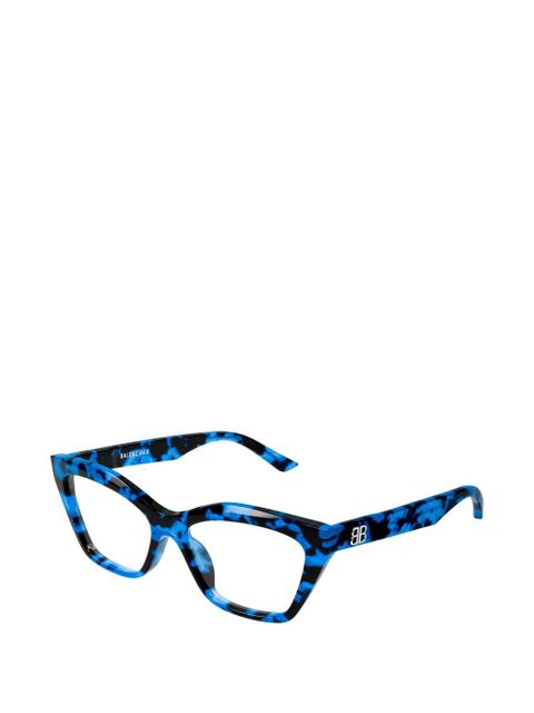 Balenciaga Eyewear cat-eye glasses - Blue - zdjęcie produktu nr 2