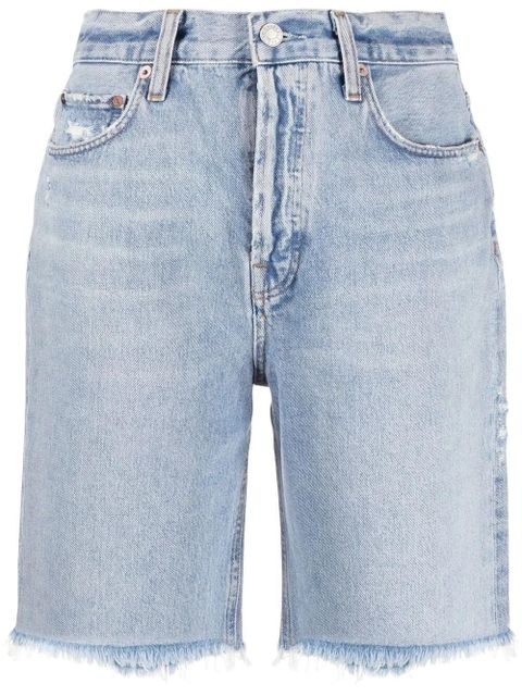 AGOLDE high-rise knee-length jeans - Blue - zdjęcie produktu nr 1