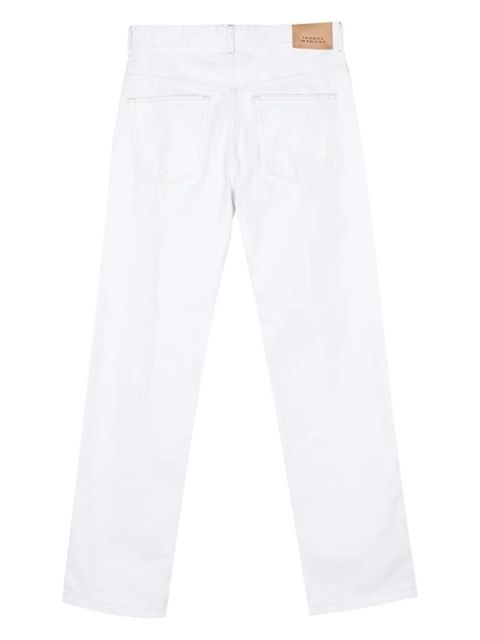 ISABEL MARANT Nadege high-rise jeans - White - zdjęcie produktu nr 2
