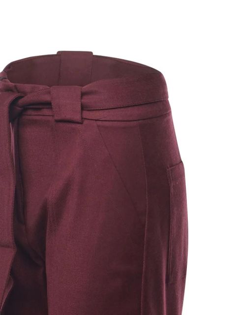 PINKO belt track pants - Red