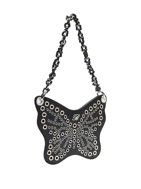 Blumarine butterfly-shape shoulder bag - Black - zdjęcie produktu nr 2