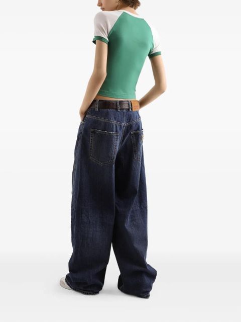 Dolce & Gabbana graphic-print cotton T-shirt - Green