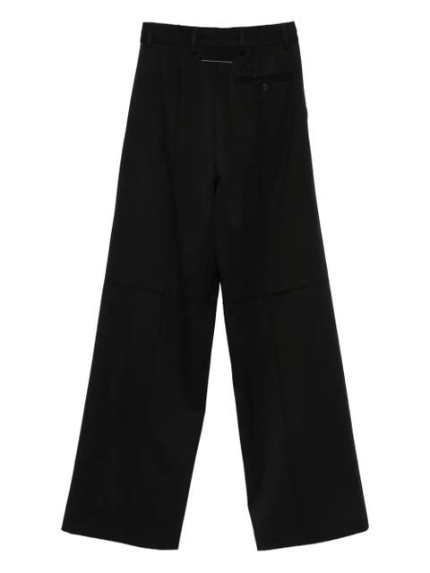MM6 Maison Margiela panelled pants - Blue - zdjęcie produktu nr 2