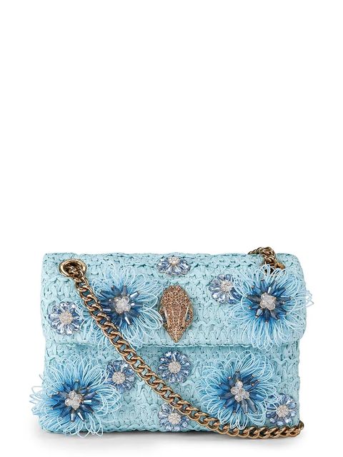 Kurt Geiger London torebka crossbody damska Raffia Mini Kensington - zdjęcie produktu nr 1