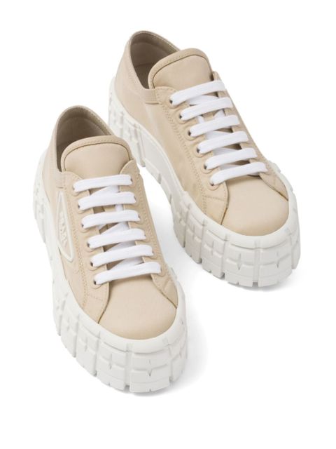 Prada Double Wheel Re-Nylon sneakers - Neutrals