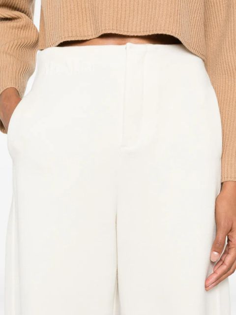 Max Mara cropped palazzo trousers - 001 WHITE