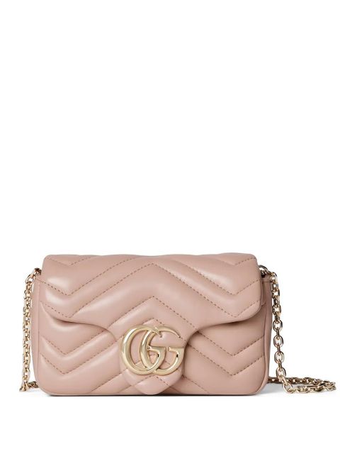 Gucci Marmont chain mini shoulder bag - Pink - zdjęcie produktu nr 1