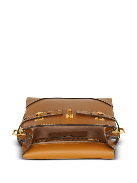 Balmain B-Buzz 23 tote bag - Brown