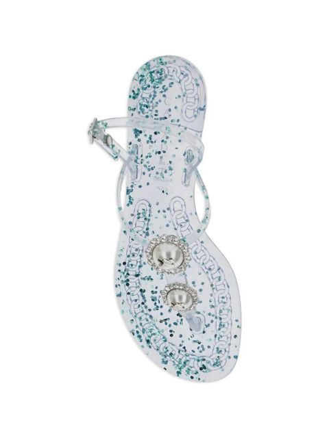 Casadei embellished-buckle sandals - White - zdjęcie produktu nr 2