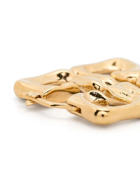 Givenchy 4G Liquid hoop earrings - Gold