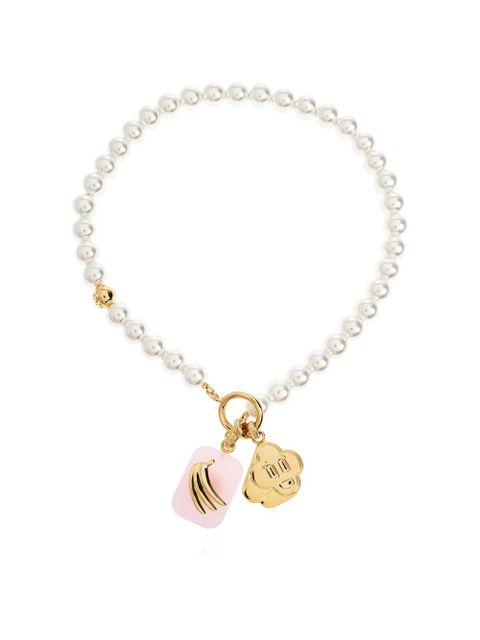 Casablanca icon pearl necklace - Gold - zdjęcie produktu nr 1