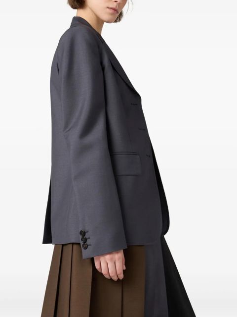 Miu Miu single-breasted blazer - Grey