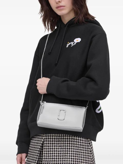 Marc Jacobs mini The Metallic pochette cross body bag - Silver - zdjęcie produktu nr 2