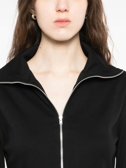 OUR LEGACY zipped long-sleeved top - Black