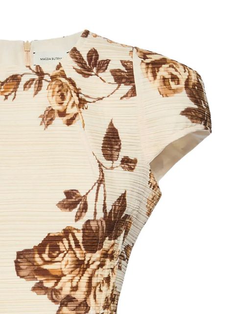 Magda Butrym floral print blouse - Neutrals - zdjęcie produktu nr 2